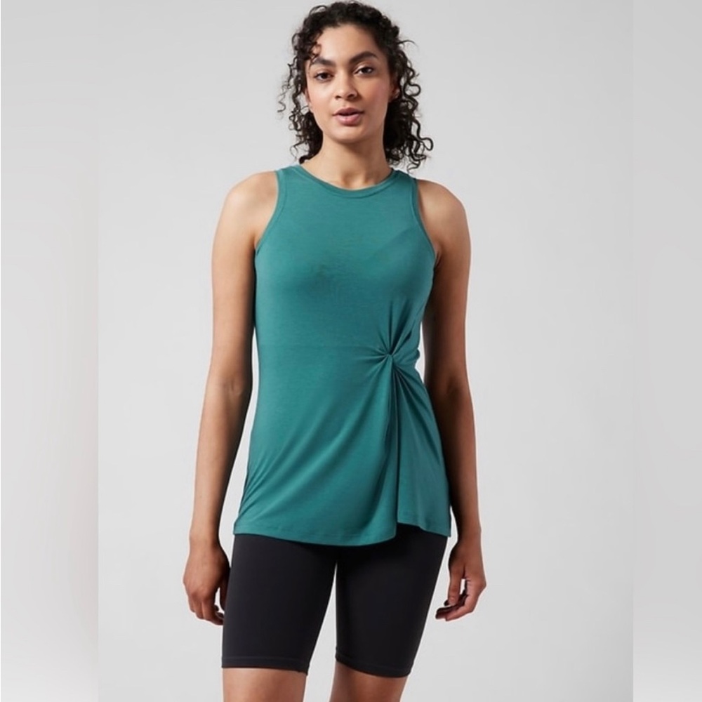 Athleta | Teal Tank Top…with a twist!
